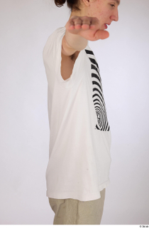 Bryton casual dressed upper body white t-shirt 0008.jpg